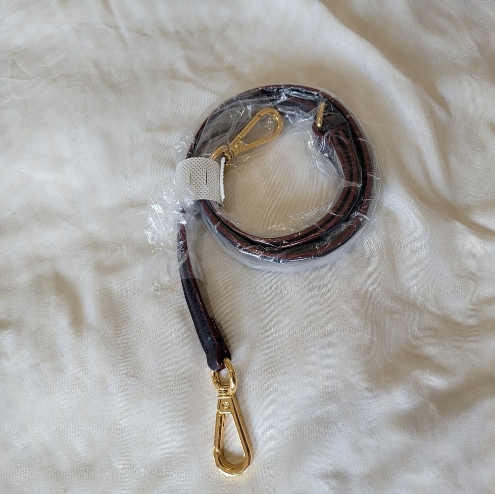 MZ Wallace Boysenberry Leather Strap - Picture 2 of 2
